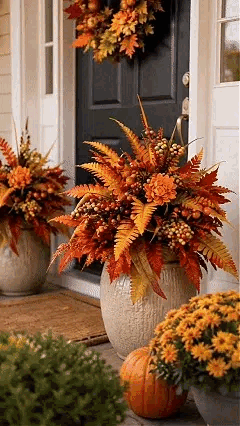💥Hot Sale 50% Off 🍂 Autumn Harvest Floral Garden Stake Arrangement